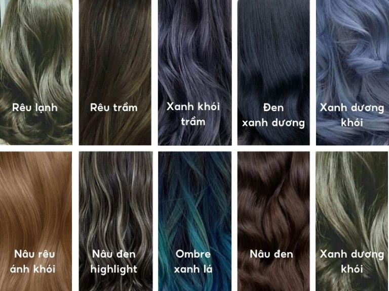 Mệnh Mộc hợp tóc màu gì