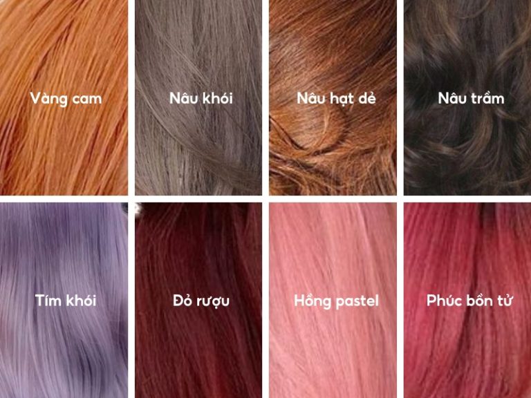 Mệnh Thổ hợp nhuộm tóc màu gì