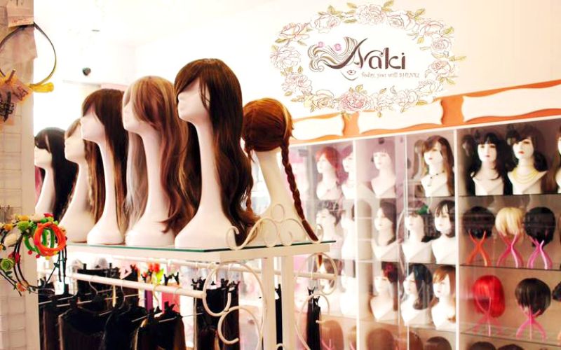 shop tóc giả nữ