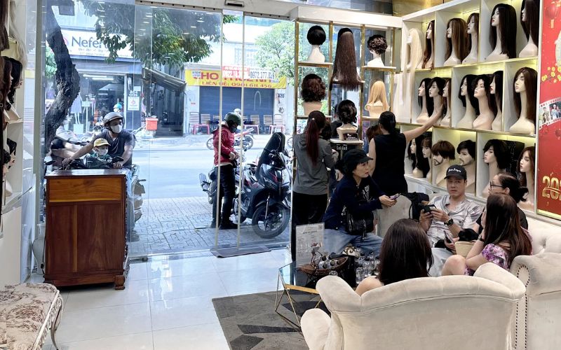 shop tóc giả nữ
