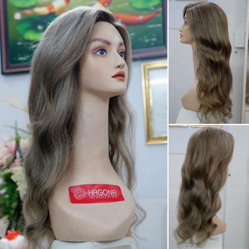 tóc giả bạch kim nữ