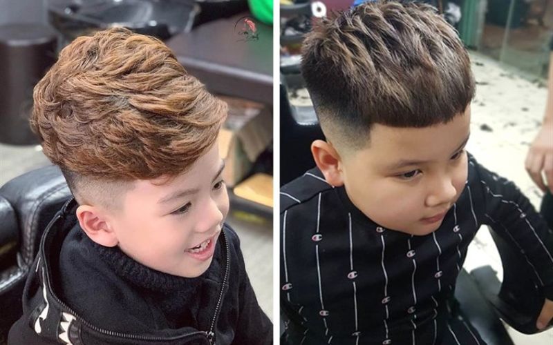 tóc giả cho em bé nam