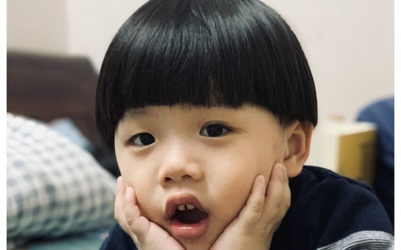 tóc giả cho em bé nam