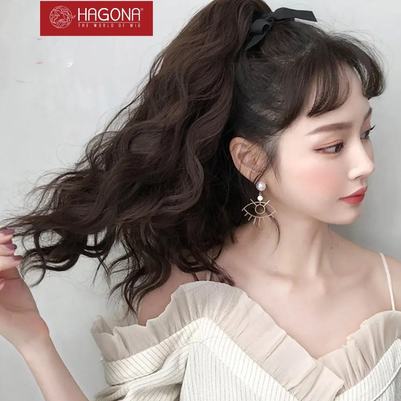  Tóc giả cột đuôi ngựa