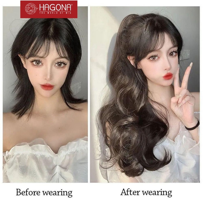 Tóc giả cột đuôi ngựa