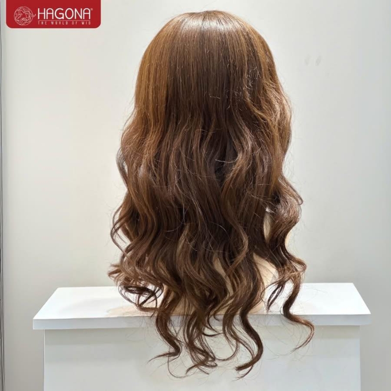 Tóc giả kẹp xoăn đuôi 