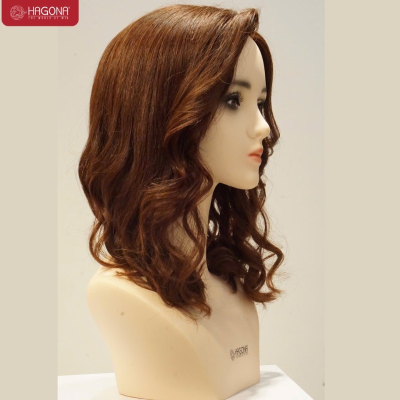 Tóc giả kẹp xoăn đuôi 