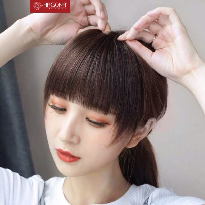 tóc giả mái ngố Hàn Quốc