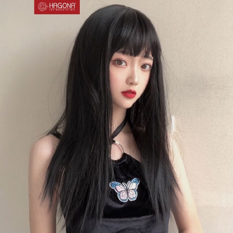 tóc giả mái ngố 
