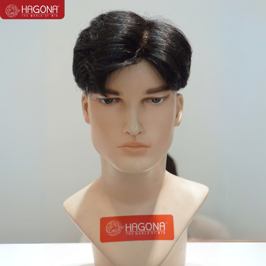 Câu hỏi thường gặp về tóc giả nam bổ luống