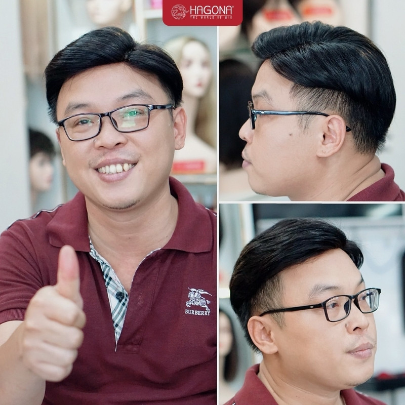 Tóc giả nam giá bao nhiêu