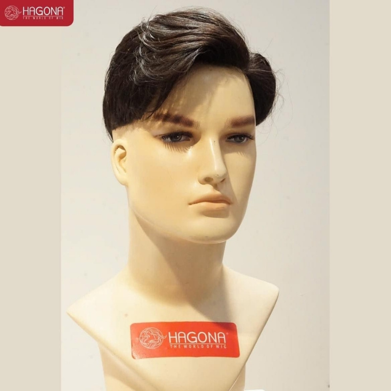 Tóc giả nam kẹp 