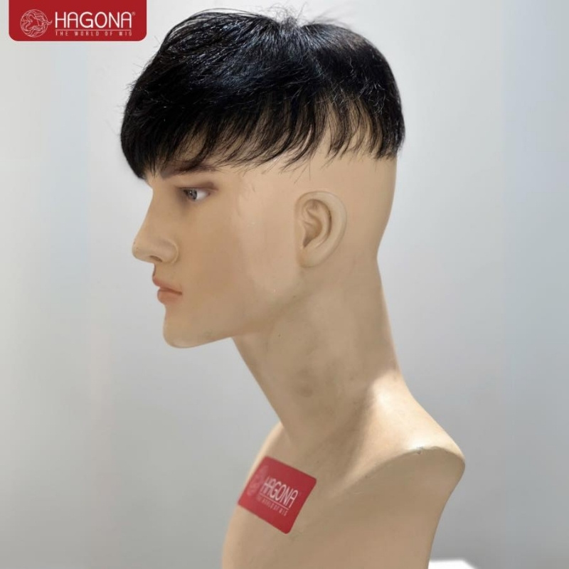 Tóc giả nam kẹp 