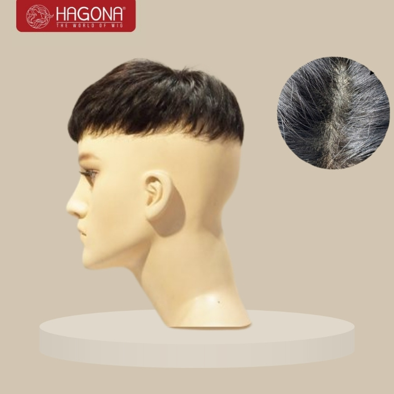 Tóc giả nam Mohican