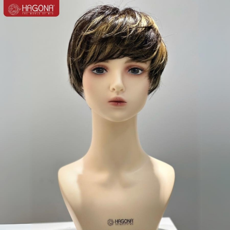 tóc giả nữ 2 màu