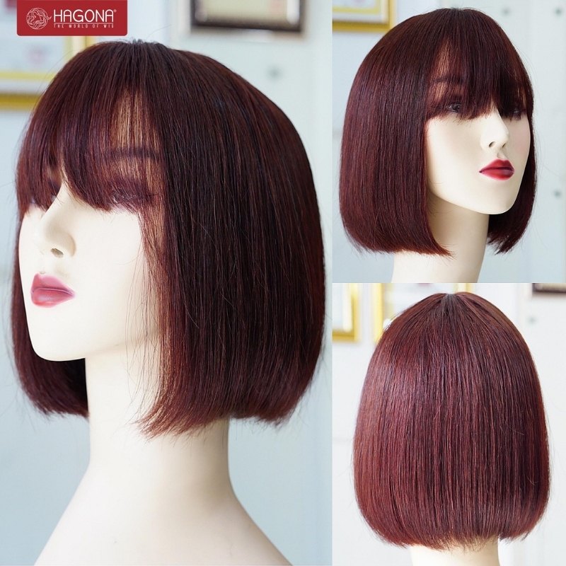 Tóc giả nữ màu