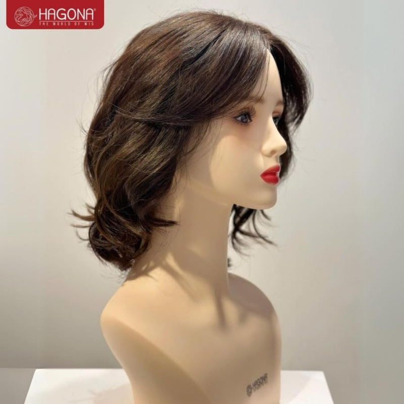Tóc giả nữ màu