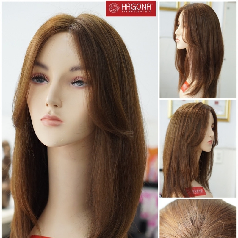 Tóc giả nữ màu