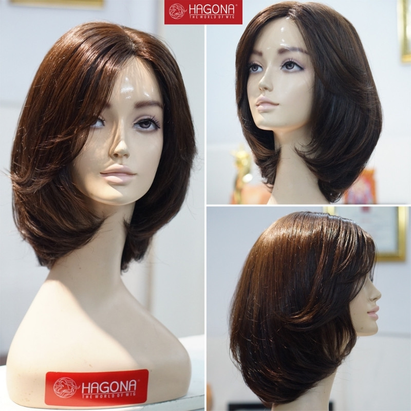 Tóc giả nữ màu