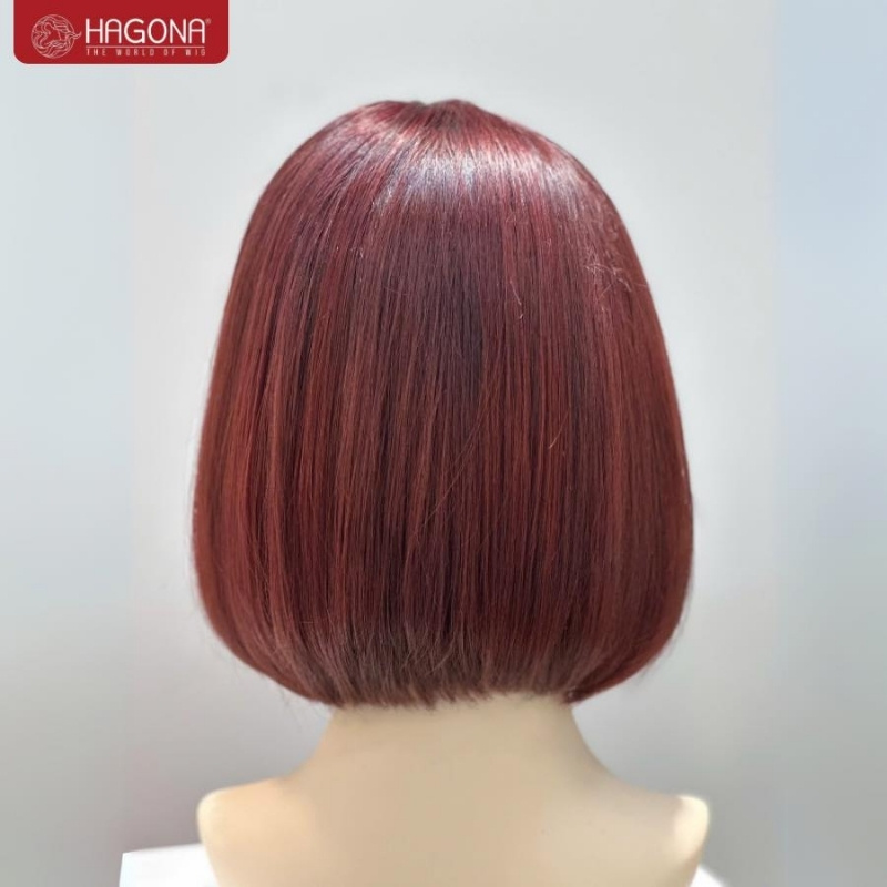 tóc giả nữ màu đỏ