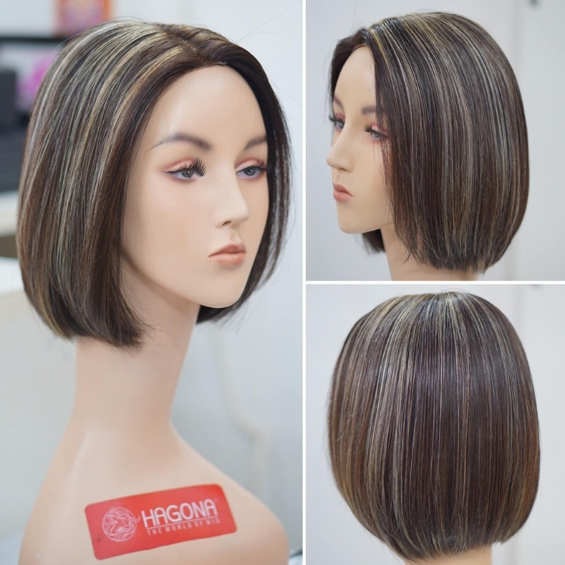 Tóc giả nữ móc lai