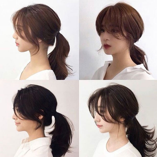 Tóc giả nữ nguyên đầu mái bay Hàn Quốc là một sự lựa chọn tuyệt vời cho các bạn gái muốn thử nghiệm một kiểu tóc mới mà không cần phải cắt tóc thật. Với kiểu tóc mái bay này, bạn có thể thay đổi diện mạo mà không phải mất nhiều thời gian chăm sóc. Hãy xem hình ảnh để tìm kiếm kiểu tóc đẹp nhất cho mình.