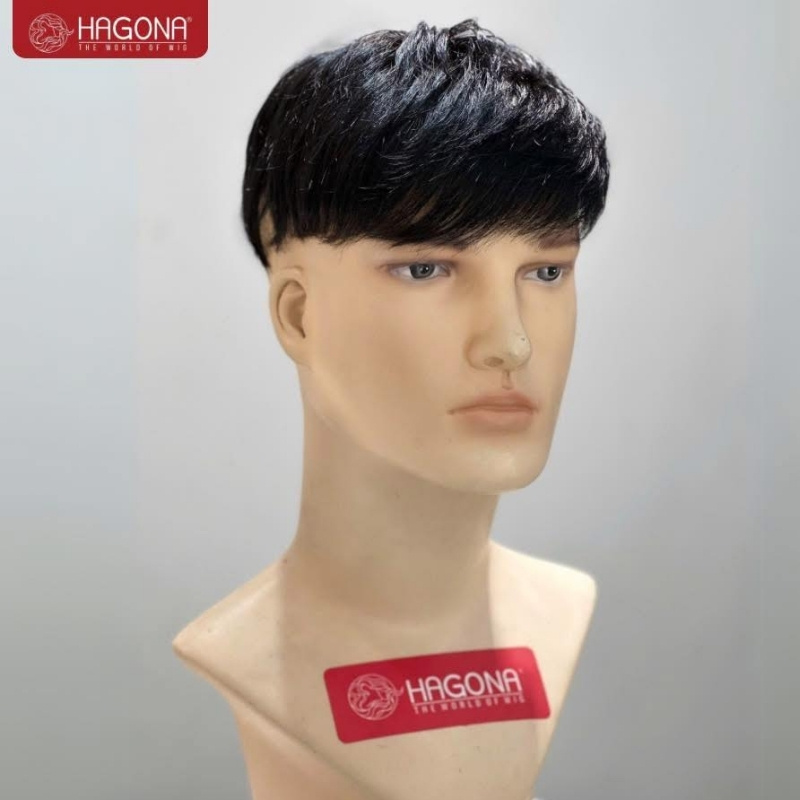 tóc mái giả cho nam