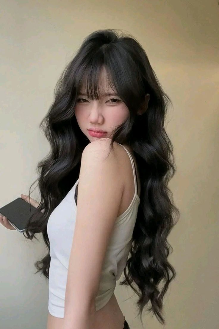 Tóc nhuộm màu trà đen