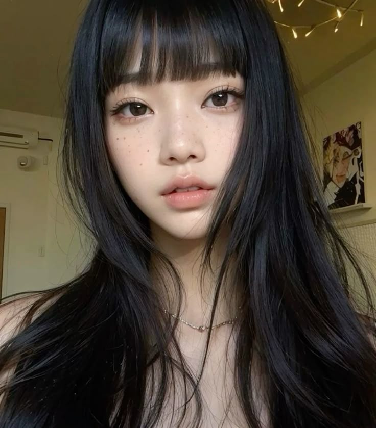 Tóc nhuộm màu trà đen