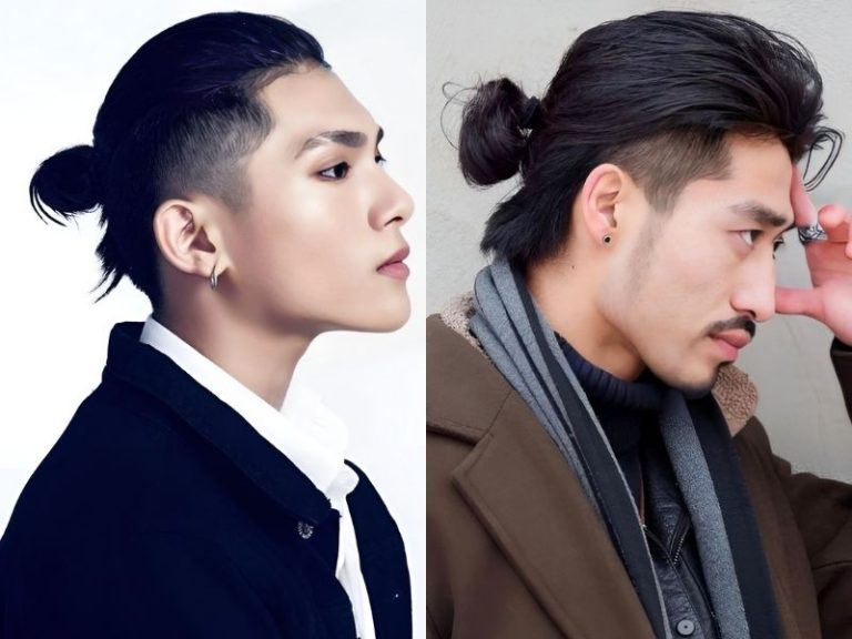 Kiểu Tóc Nam Dài Cột Mohican