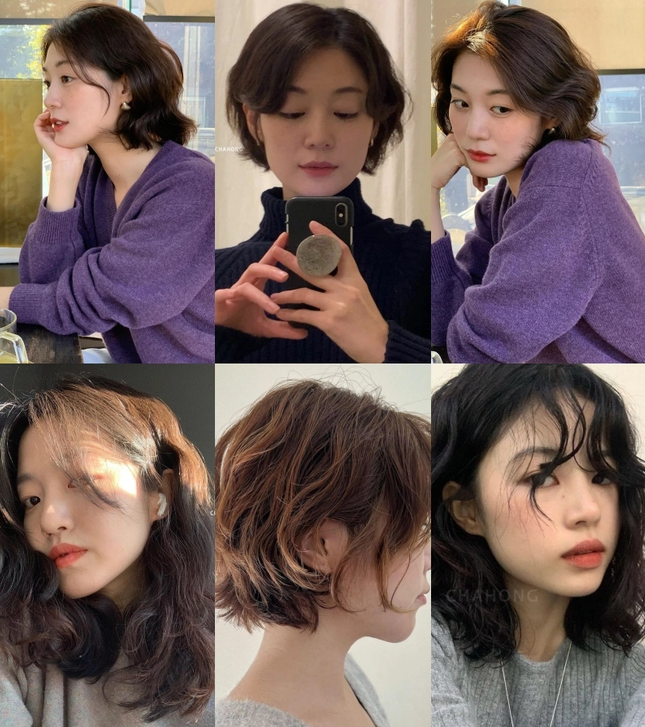 Tóc Xoăn Len Retro (Retro Perm)