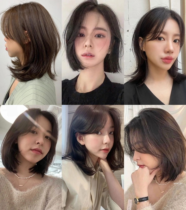 Tóc Mái Chữ S Dịu Dàng (S-Curve Bangs)