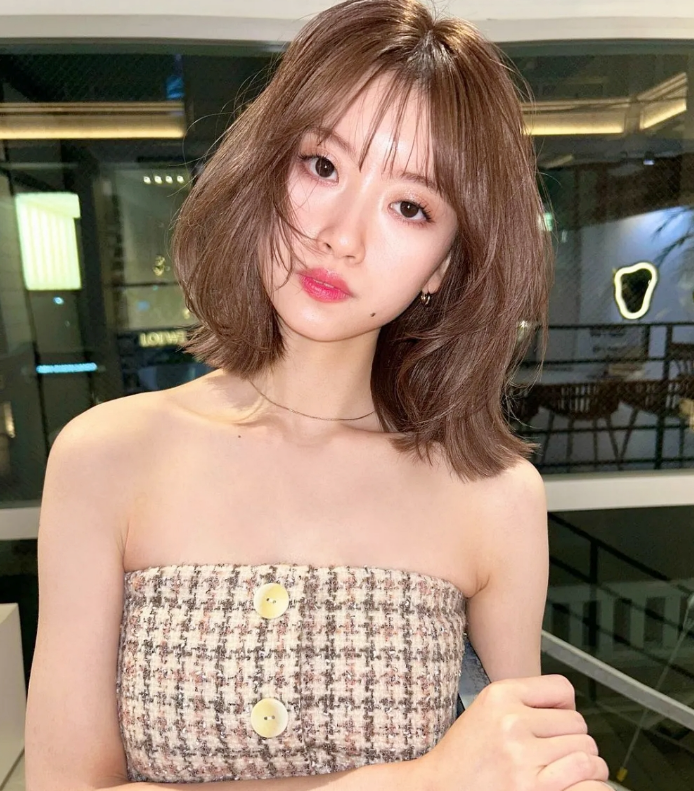 Tóc mái thưa (mái mưa) – Trẻ trung và hài hòa