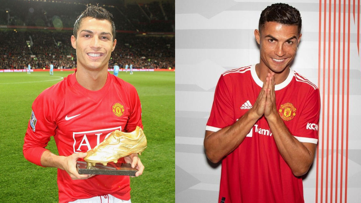 Tóc "bờm ngựa" cá tính – Thời kỳ Manchester United