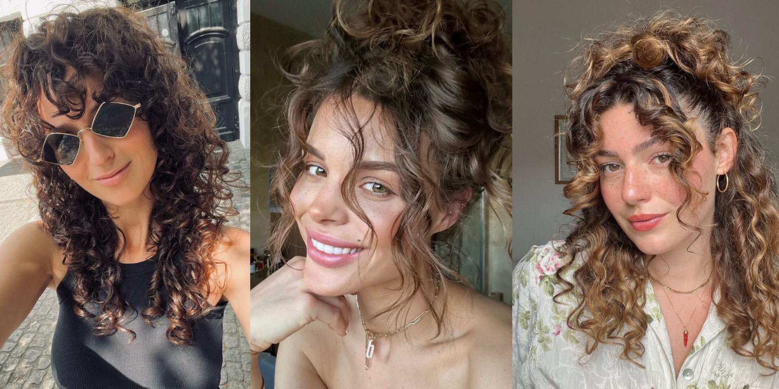 Top 5 kiểu tóc mái hoàn hảo cho nàng tóc xoăn thêm cuốn hút