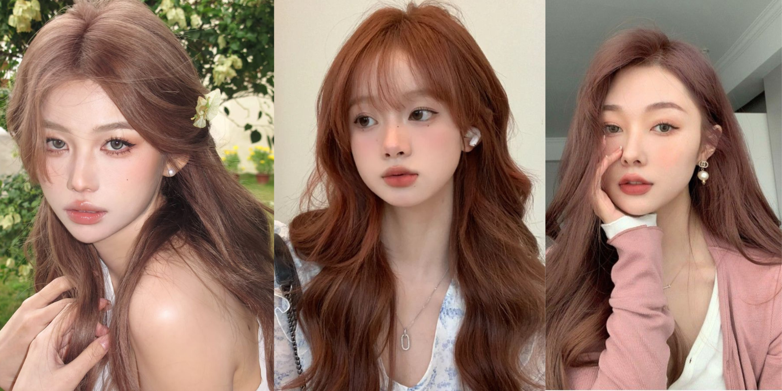 Màu tóc nâu hồng trà: Xu hướng hot trend khiến giới trẻ mê mẩn