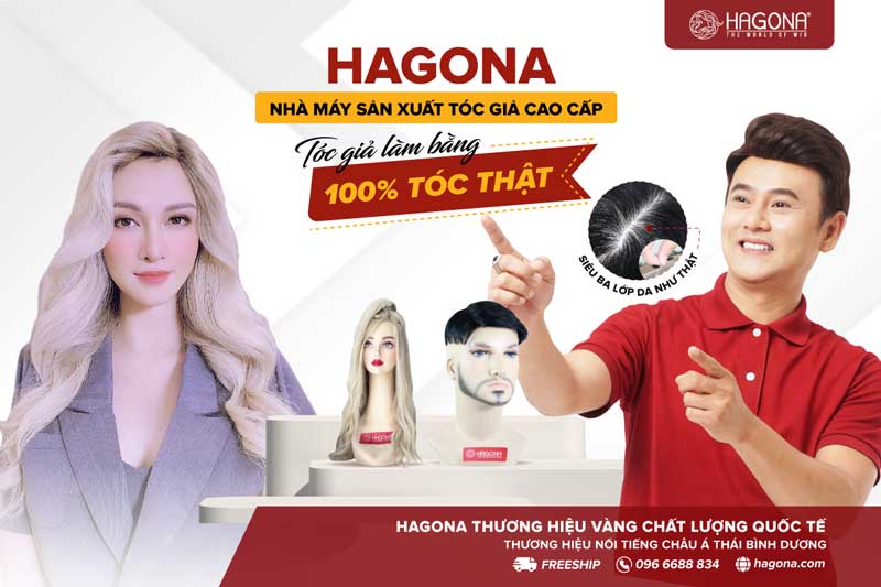 Địa chỉ bán tóc giả quận 3 Hagona - Cửa hàng tóc giả từ tóc thật uy tín, chất lượng