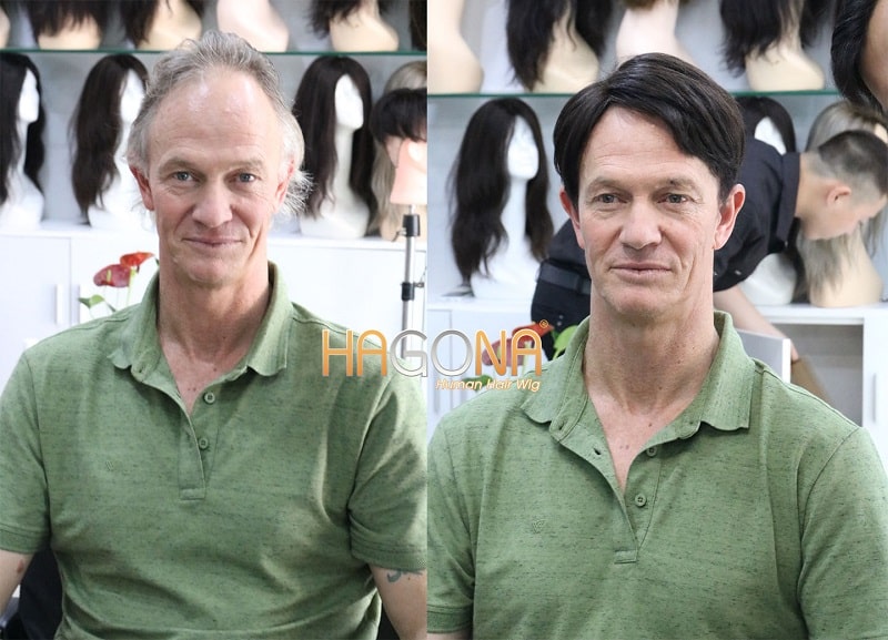 Tổng hợp các mẫu tóc giả trung niên dành cho nam và nữ 